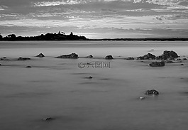 水丝,景观,海