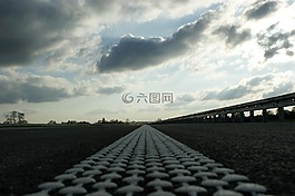 公路線,邊框,路