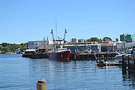 釣魚,船,漁船