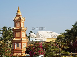 永庄塔,卧佛,塔寺