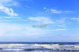 夏季,天空,mar