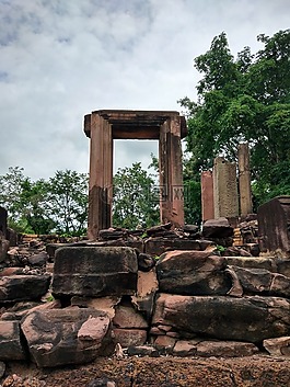 石頭城堡,自然,建設(shè)