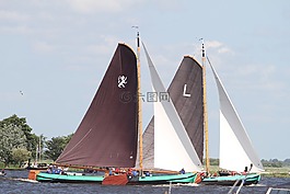 skutsjesilen,水上運(yùn)動(dòng),弗里斯蘭