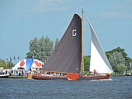 skutsjesilen,水上运动,弗里斯兰