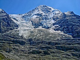 人丢脸,山,瑞士