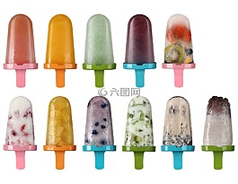 冬天的王國,冰棒,冰淇淋