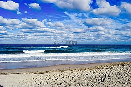 世界地球日,海滩,云