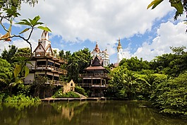 泰國,佛,寺