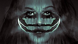 幻想,肖像,女子
