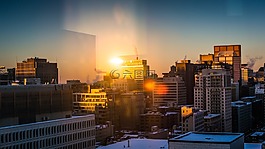 城市,建筑物,市容