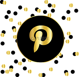 pinterest的,社交媒體,圖標(biāo)