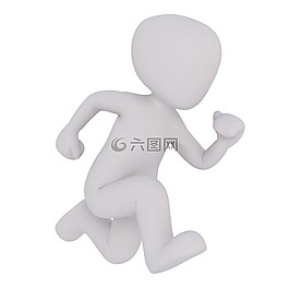 男性,3d模型,孤立