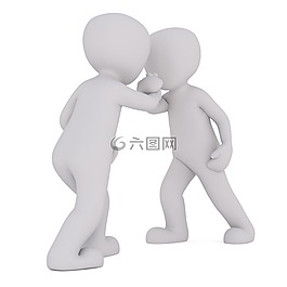 男性,3d模型,孤立