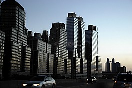 紐約,摩天大樓,市容