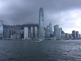 香港,天際線,中國