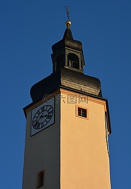 架構(gòu),城堡塔,greiz