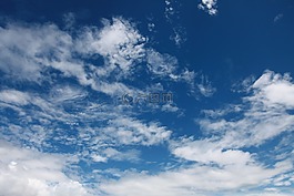 藍(lán)天,白云,自然
