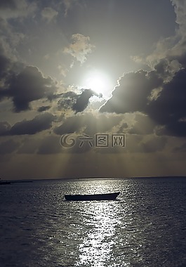 船,海,海洋