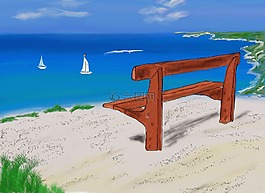 展望,海,寬