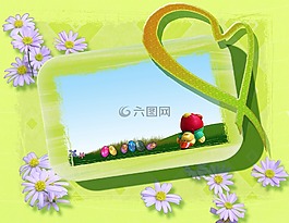 復活節(jié),背景,鴨