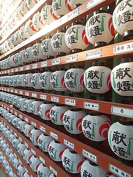 燈籠,寺,東京