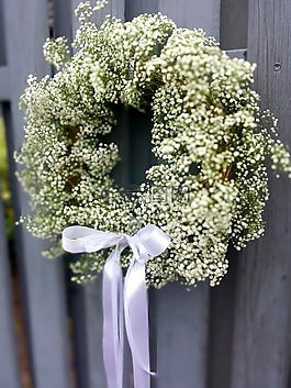環(huán),花圈,花