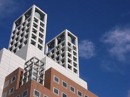 建設(shè),立方體,塔