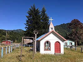 小教堂,國(guó)家公園conguillo,智利