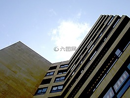 建設,塔,公寓