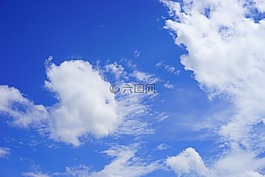 云,天空,藍(lán)色