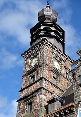 教堂,天空,鐘塔