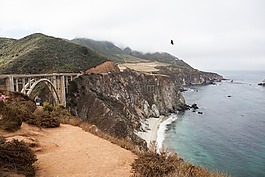 大瑟爾,比克斯比橋,海洋
