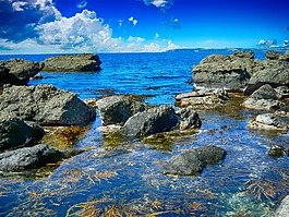 海岸線,海,海岸