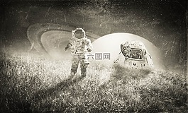 宇航員,太空旅行,空間