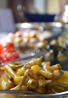 比薩餅,吃,食品