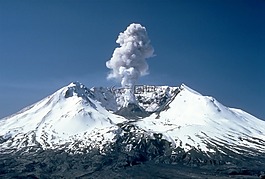 圣海伦,火山爆发,爆发