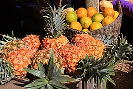 菠蘿,水果,古巴