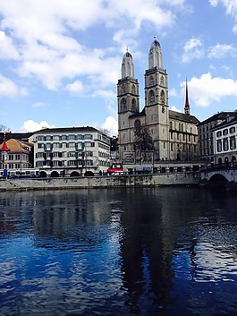 苏黎世,grossmünster,教会