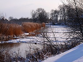 lühe,古老的国家,冬天