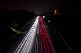 公路,光,白