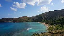 風(fēng)景,大海,藍天白云