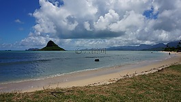 風(fēng)景,大海,藍天白云