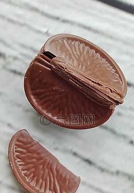 食品,橙色,巧克力