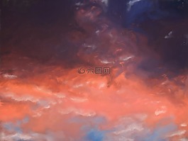 云,天空,心情