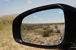 車鏡子,鏡頭,景色