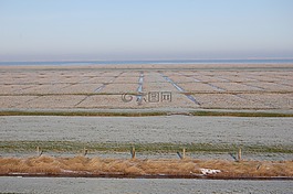 北海海岸,nessmersiel,冬天