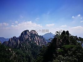 安徽,黄山,山