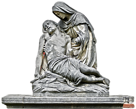 pietà,雕塑,玛丽亚