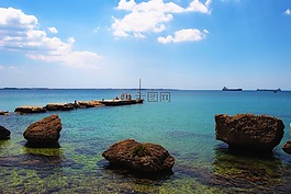 塔兰托,海,海港