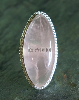 玫瑰石英,水晶,粉红色